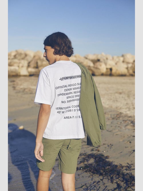 Tee-Shirt ZABRABO 'Le Temps Des Cerises' - Kiabi