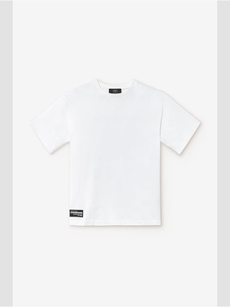 Tee-Shirt ZABRABO 'Le Temps Des Cerises' Blanc - Kiabi