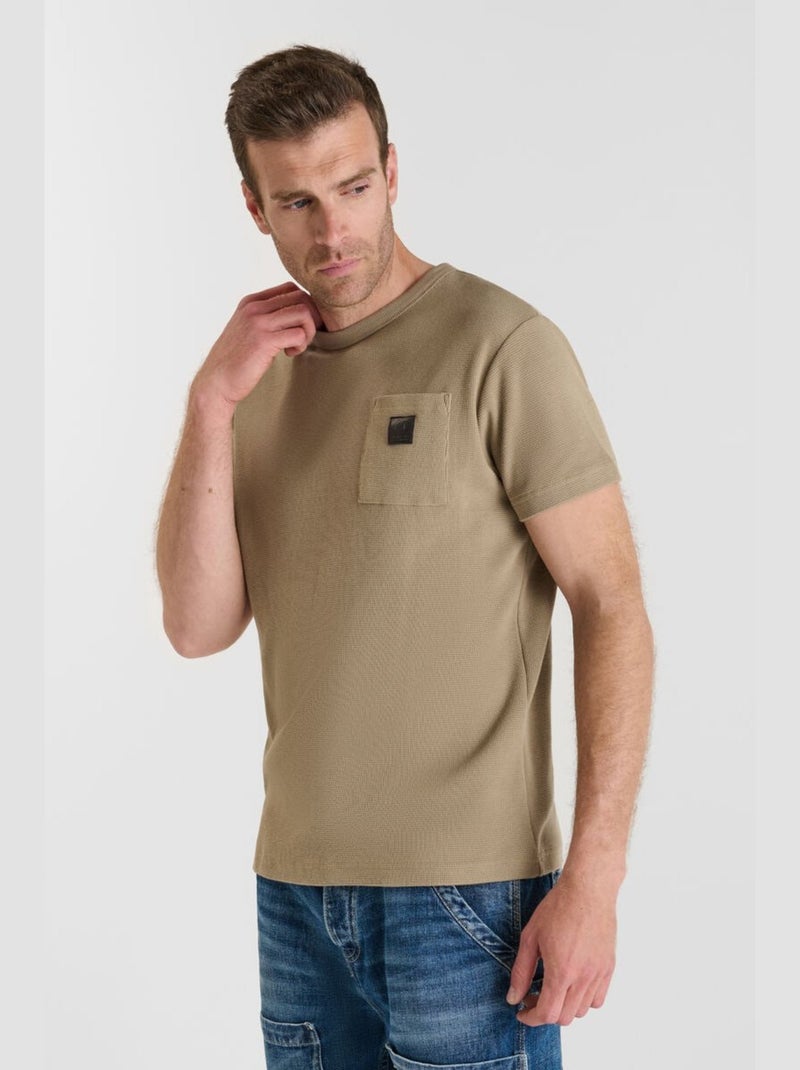 Tee-Shirt ZOREL 'Le Temps Des Cerises' Beige - Kiabi