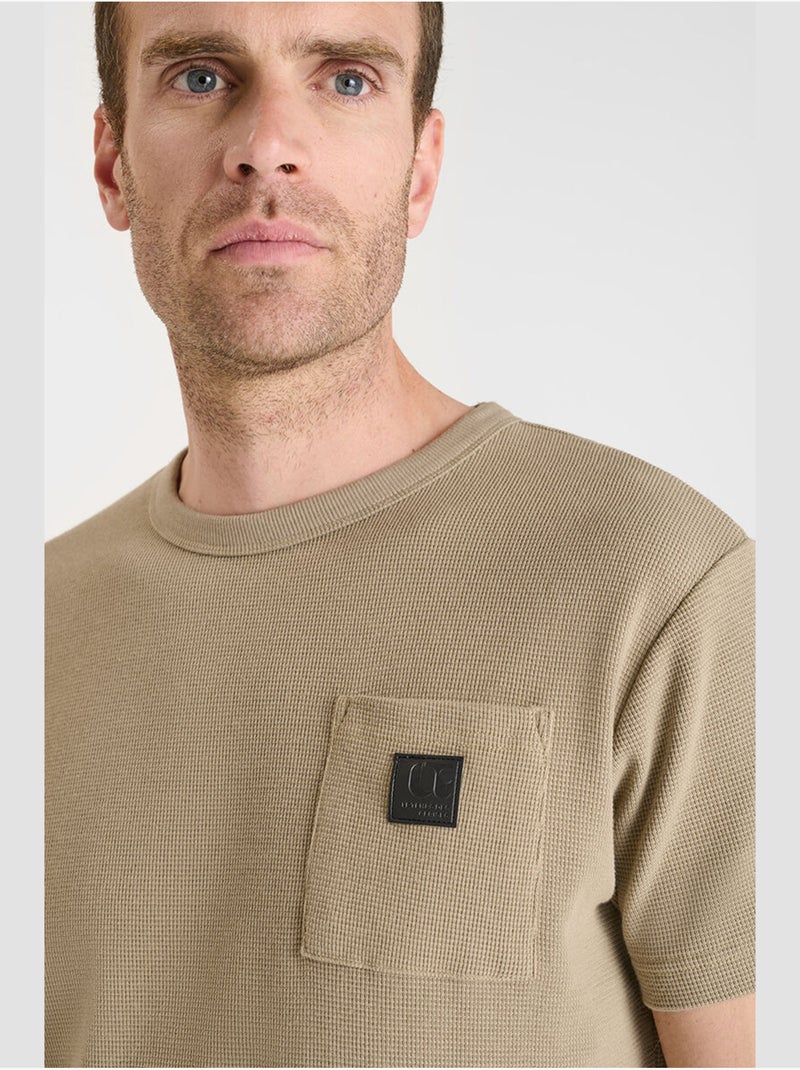 Tee-Shirt ZOREL 'Le Temps Des Cerises' Beige - Kiabi
