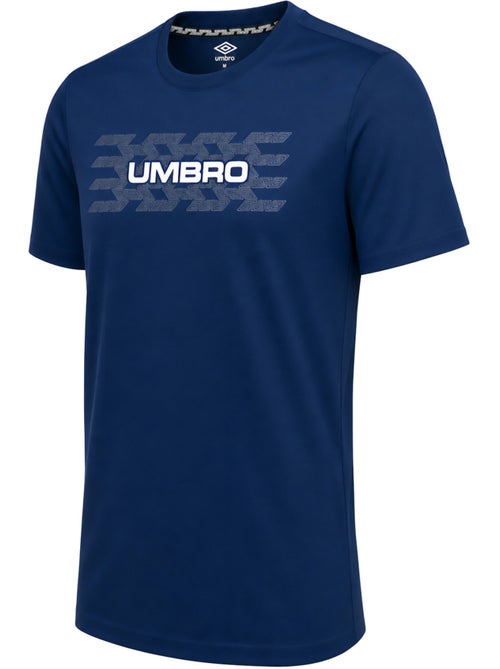 Teeshirt homme col rond léger et confortable avec logo floqué 1224680 umbro - Kiabi