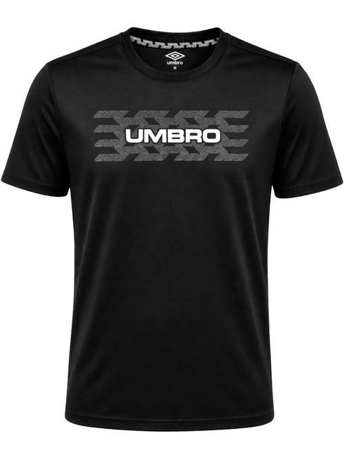 Teeshirt homme col rond léger et confortable avec logo floqué 1224680 umbro - Kiabi