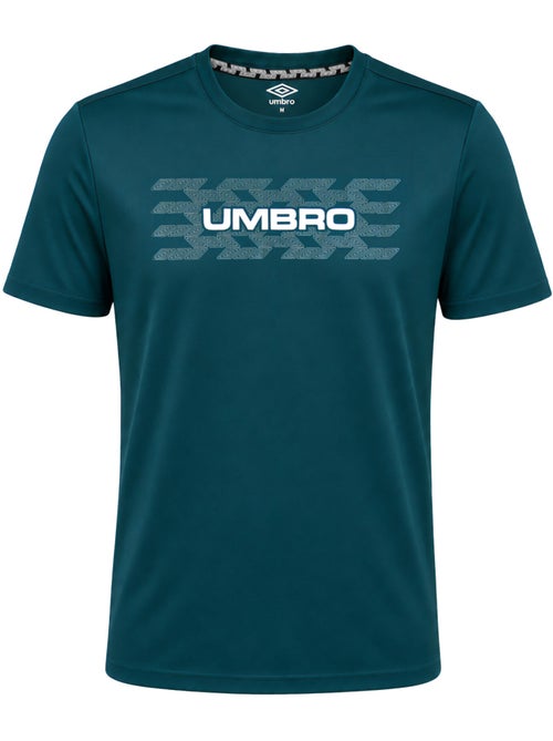 Teeshirt homme col rond léger et confortable avec logo floqué 1224680 umbro - Kiabi