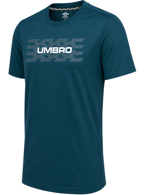 Teeshirt homme col rond léger et confortable avec logo floqué 1224680 umbro - Kiabi