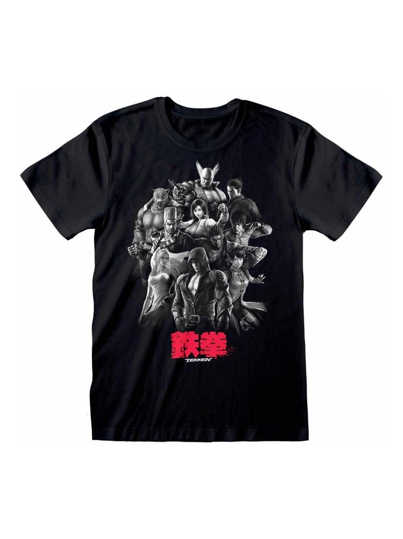 Tekken - T-shirt Noir Gris Gris - Kiabi