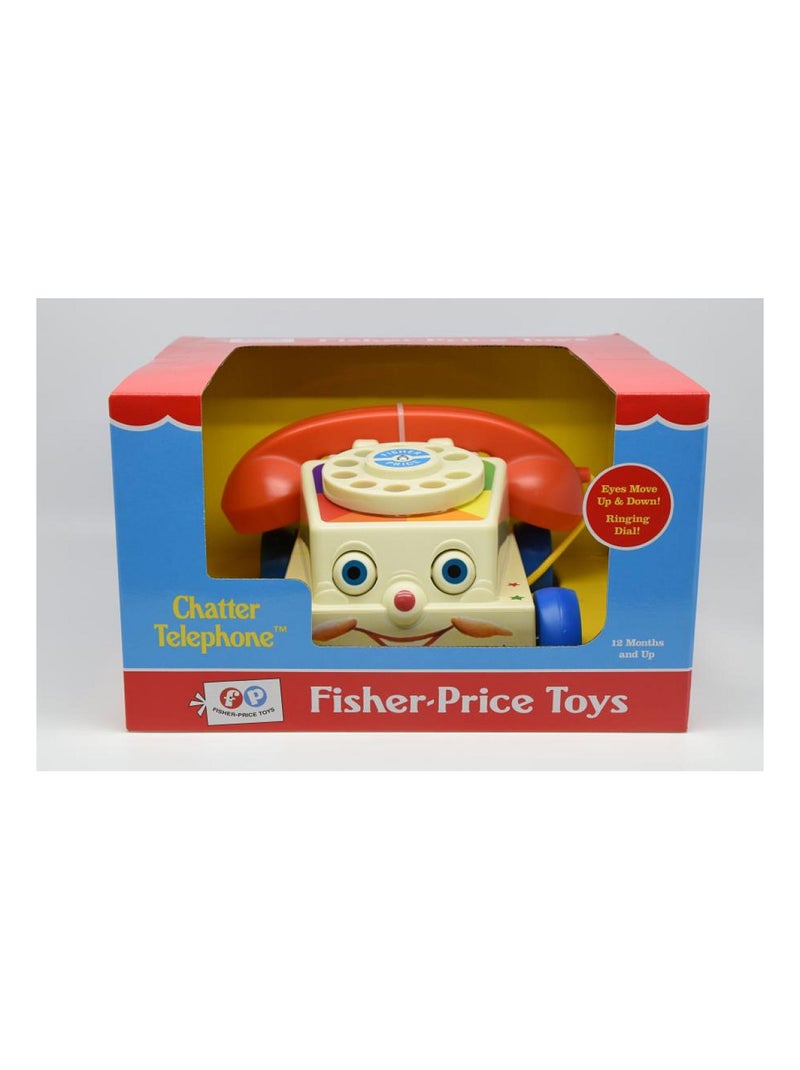Téléphone à tirer fisher price classique Bleu - Kiabi