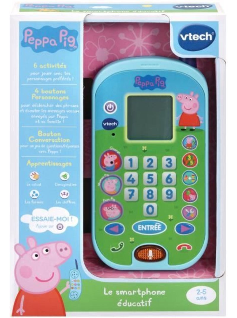 Téléphone enfant - VTECH - Peppa Pig - Sons amusants - Éducatif Vert - Kiabi