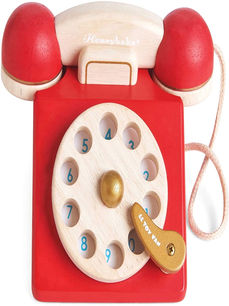 Téléphone vintage Rouge - Kiabi