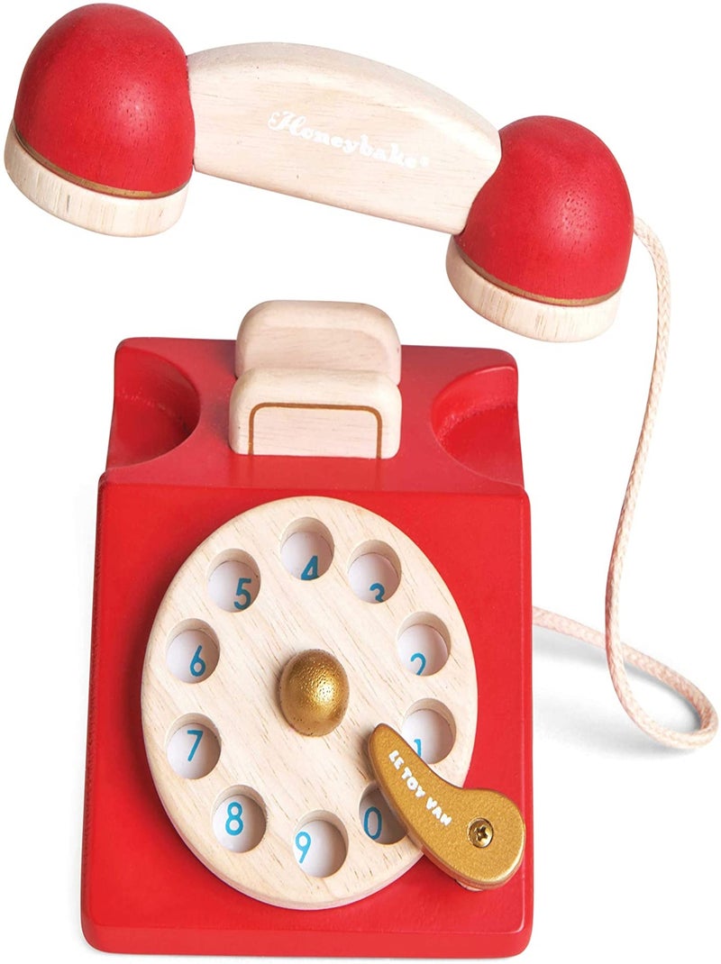 Téléphone vintage Rouge - Kiabi