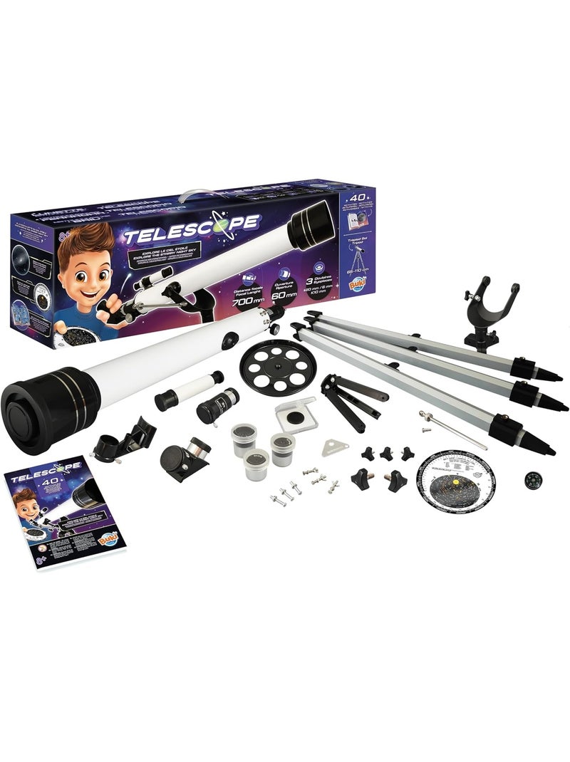 Télescope 40 activités Noir - Kiabi