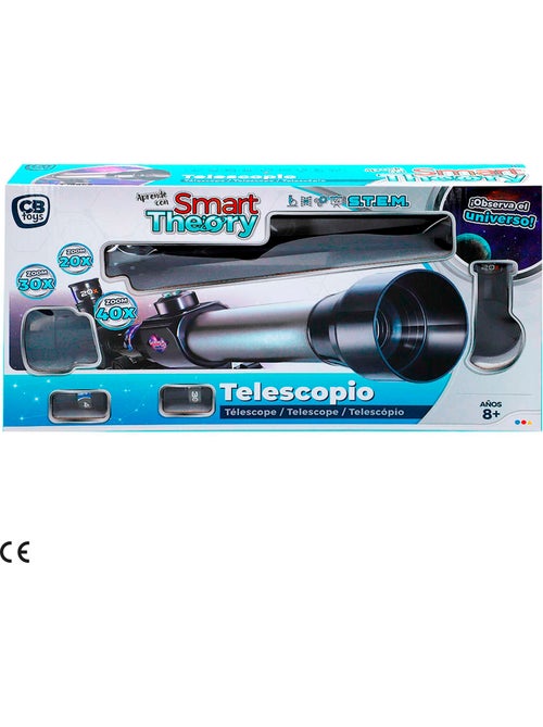 Télescope jouet à grossissement 3x smart theory - Kiabi Télescope jouet à grossissement 3x smart theory - Kiabi