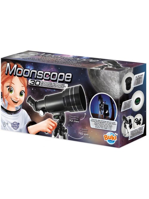 Télescope lunaire 30 activités - Kiabi