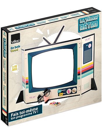 Télévision vintage en bois