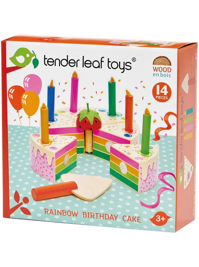 Tender leaf - gâteau d'anniversaire Multicolore - Kiabi