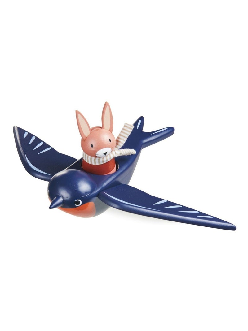 Tender Leaf - Hirondelle et son ami lapin Bleu - Kiabi