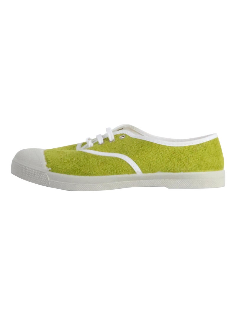 Tennis à Lacets Bensimon Sponge Vert - Kiabi