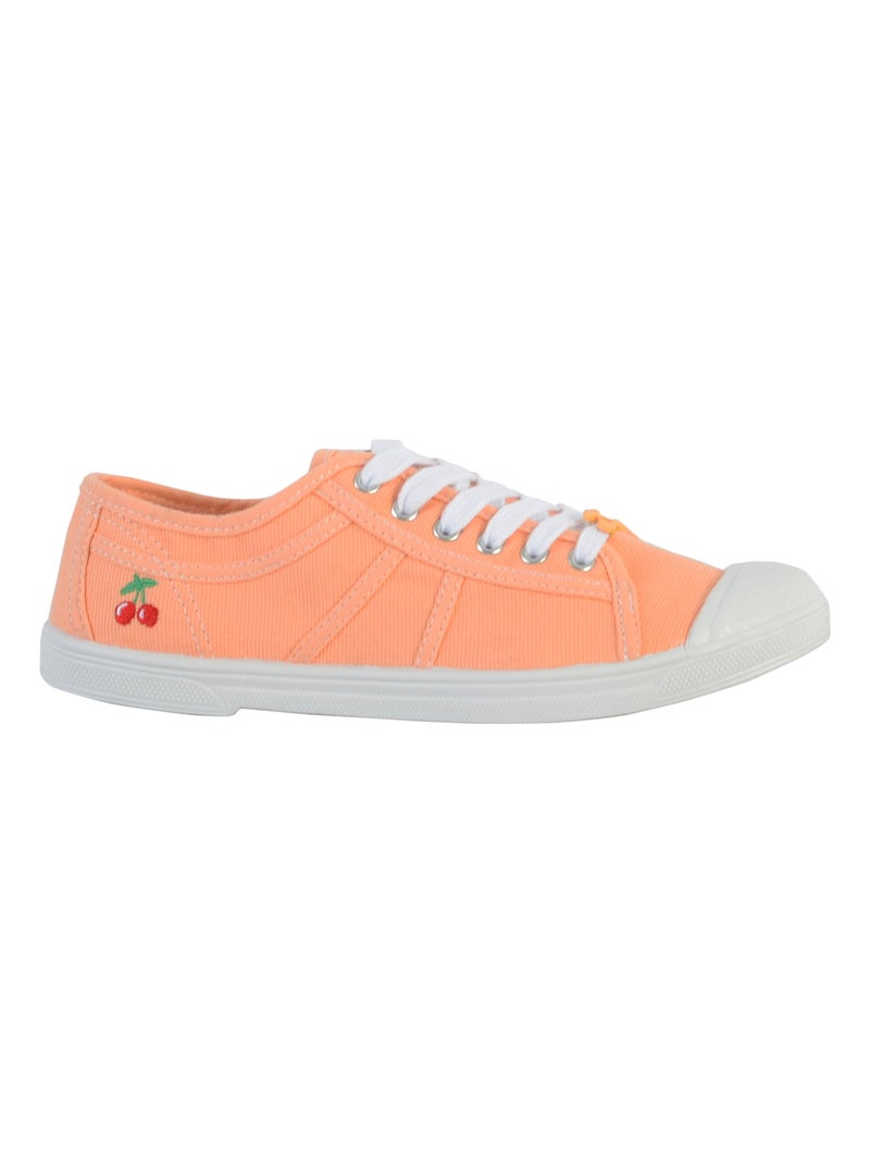 Tennis à Lacets Le Temps Des Cerises Basic 02 Beige - Kiabi