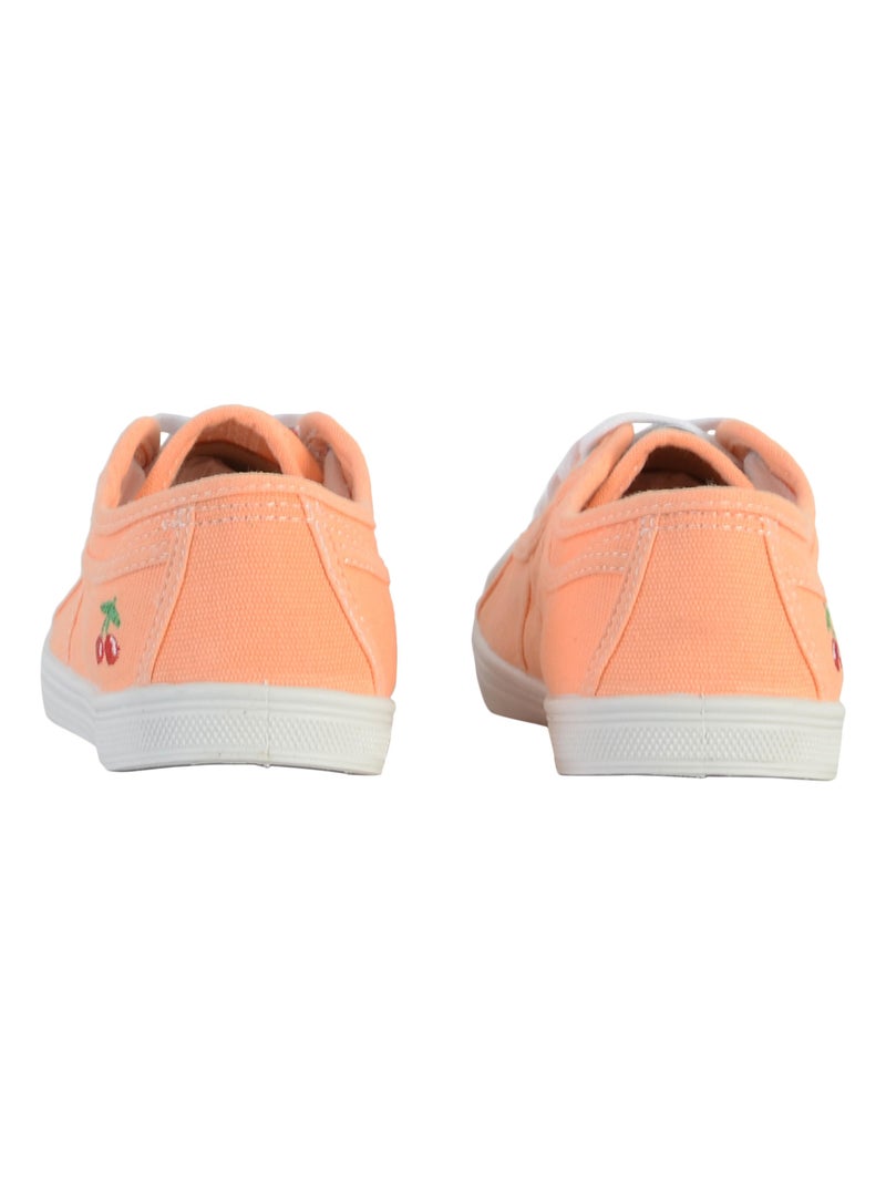 Tennis à Lacets Le Temps Des Cerises Basic 02 Beige - Kiabi