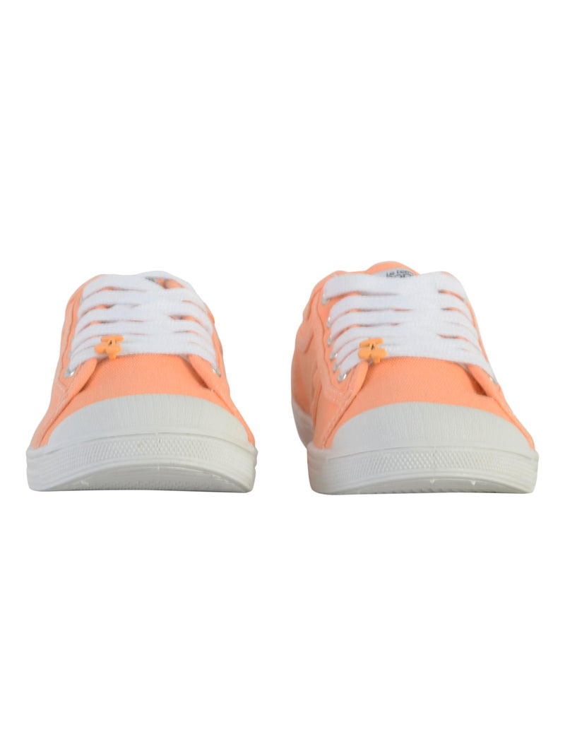 Tennis à Lacets Le Temps Des Cerises Basic 02 Beige - Kiabi