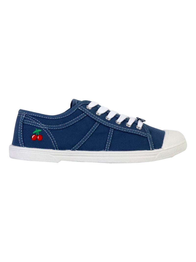 Tennis à Lacets Le Temps Des Cerises Basic 02 Bleu - Kiabi