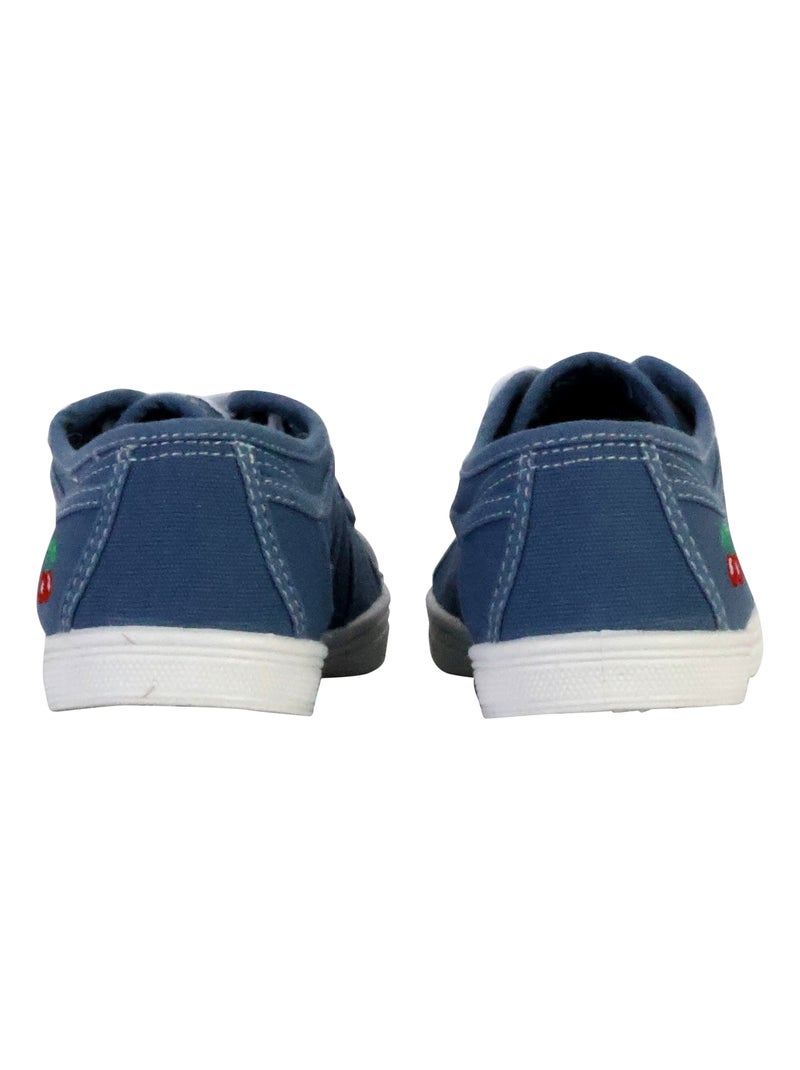 Tennis à Lacets Le Temps Des Cerises Basic 02 Bleu - Kiabi