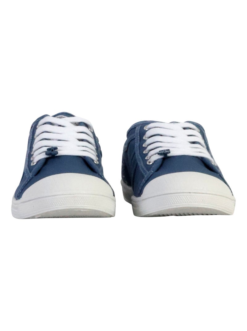 Tennis à Lacets Le Temps Des Cerises Basic 02 Bleu - Kiabi