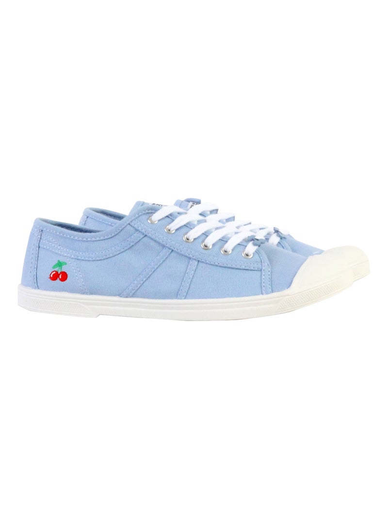 Tennis à Lacets Le Temps Des Cerises Basic 02 Bleu - Kiabi