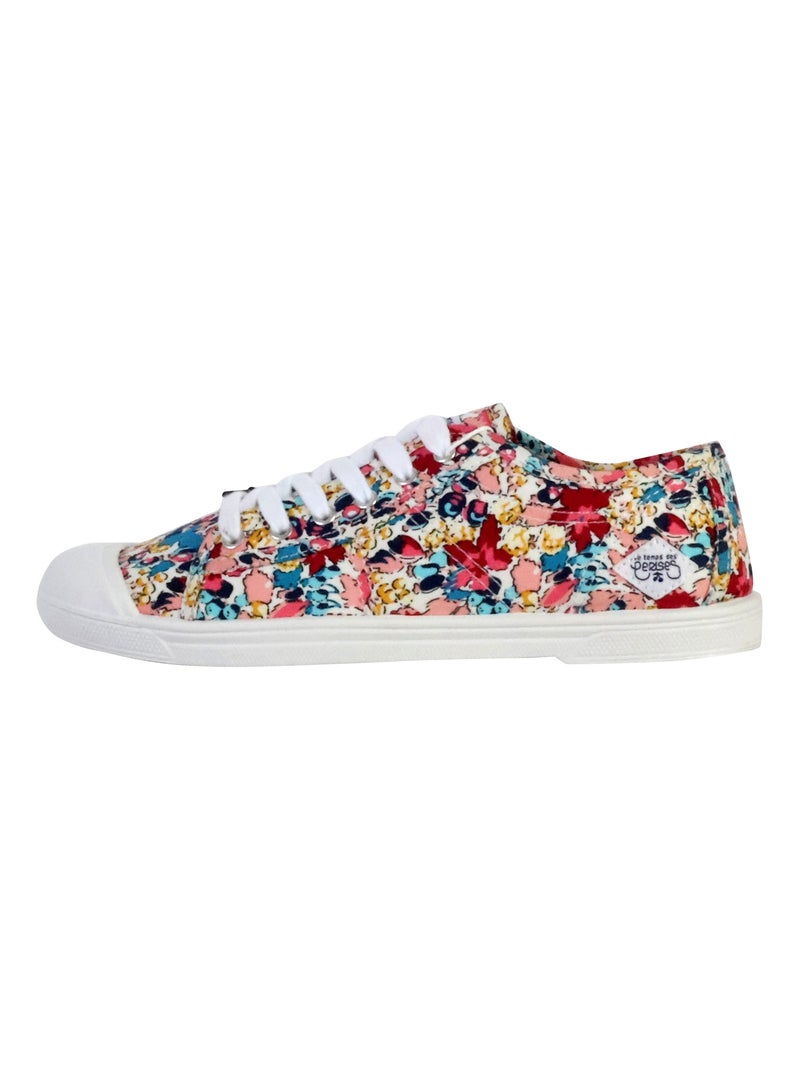 Tennis à Lacets Le Temps Des Cerises Basic 02 Multicolore - Kiabi