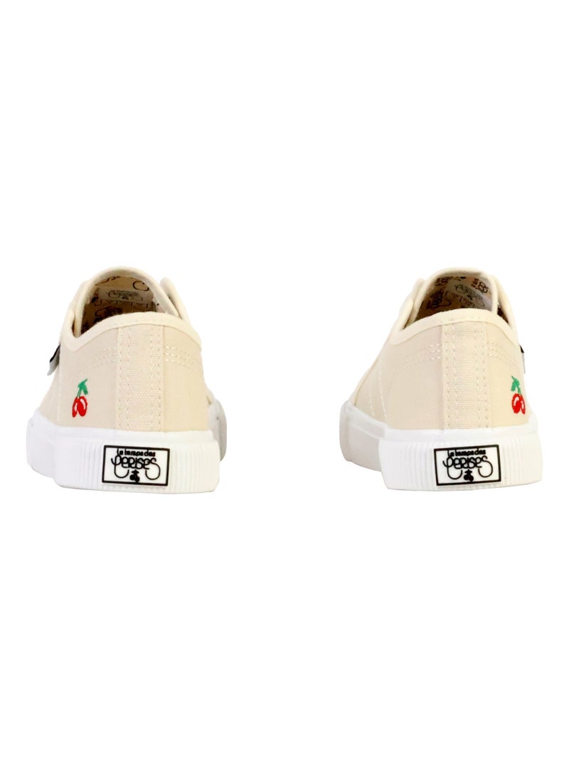 Tennis à Lacets Le Temps Des Cerises Enjoy Beige - Kiabi