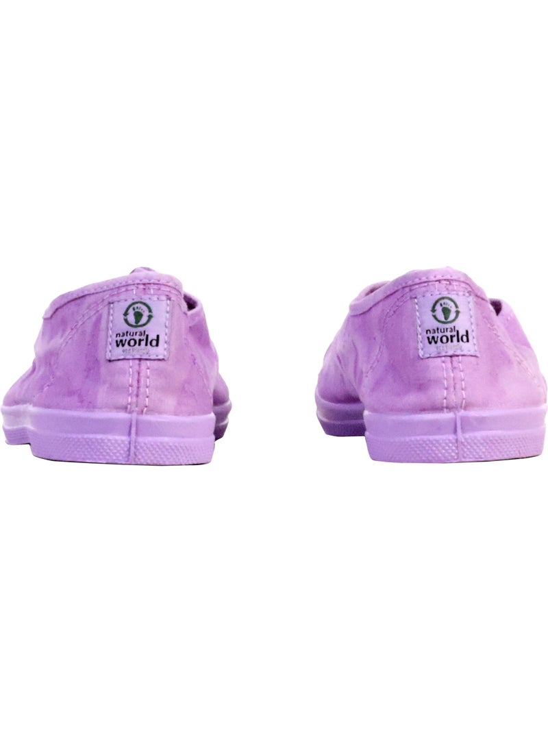 Tennis à Lacets Natural World Goma AL Tono Mauve lilas - Kiabi