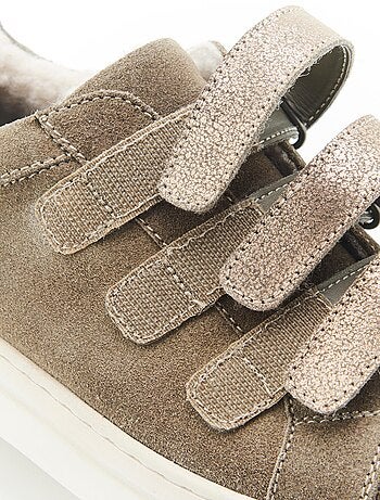 Tennis à scratchs brillants Thermolactyl - Damart