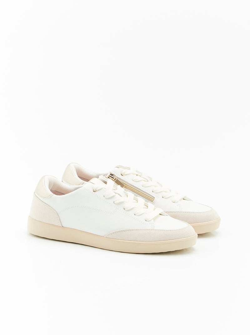 Tennis Amortyl - Damart Blanc cassé - Kiabi