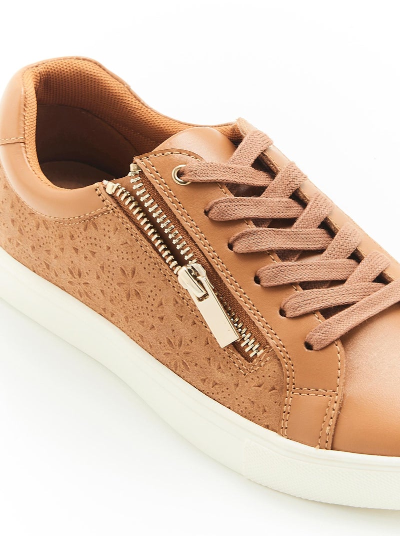 Tennis Amortyl - Damart Marron - Kiabi