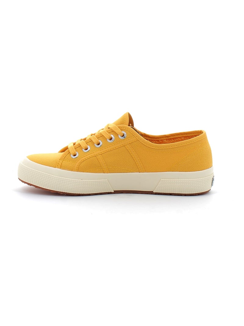 Tennis basse à lacet pour adulte 2750 CLASSIC Jaune - Kiabi