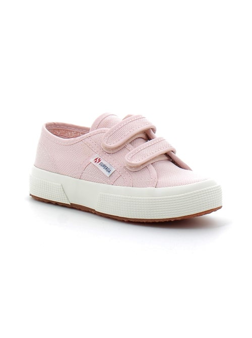 Tennis Basse à Scratch Pour Enfant Cotjstrap Classic - Kiabi