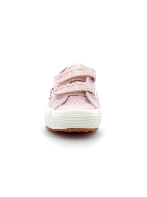 Tennis Basse à Scratch Pour Enfant Cotjstrap Classic - Kiabi