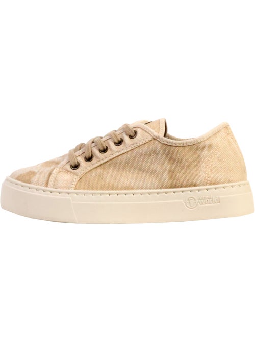 Tennis Compensé à Lacets Natural World Enzimatico - Kiabi