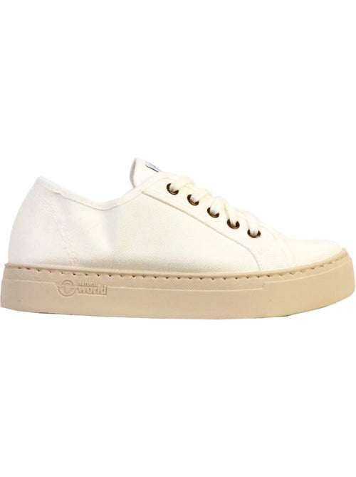 Tennis Compensé à Lacets Natural World Enzimatico - Kiabi