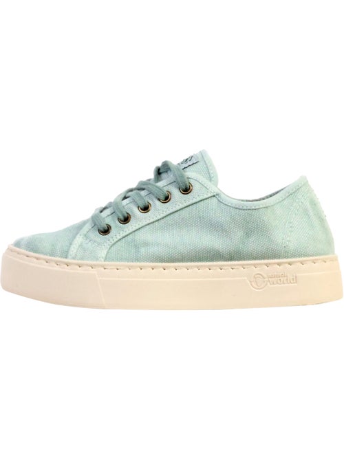 Tennis Compensé à Lacets Natural World Enzimatico - Kiabi