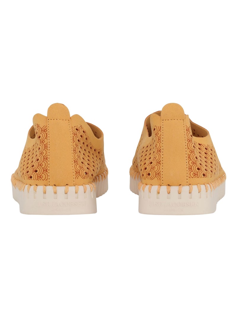 Tennis Cuir Ilse Jacobsen Tulip3275 Jaune - Kiabi