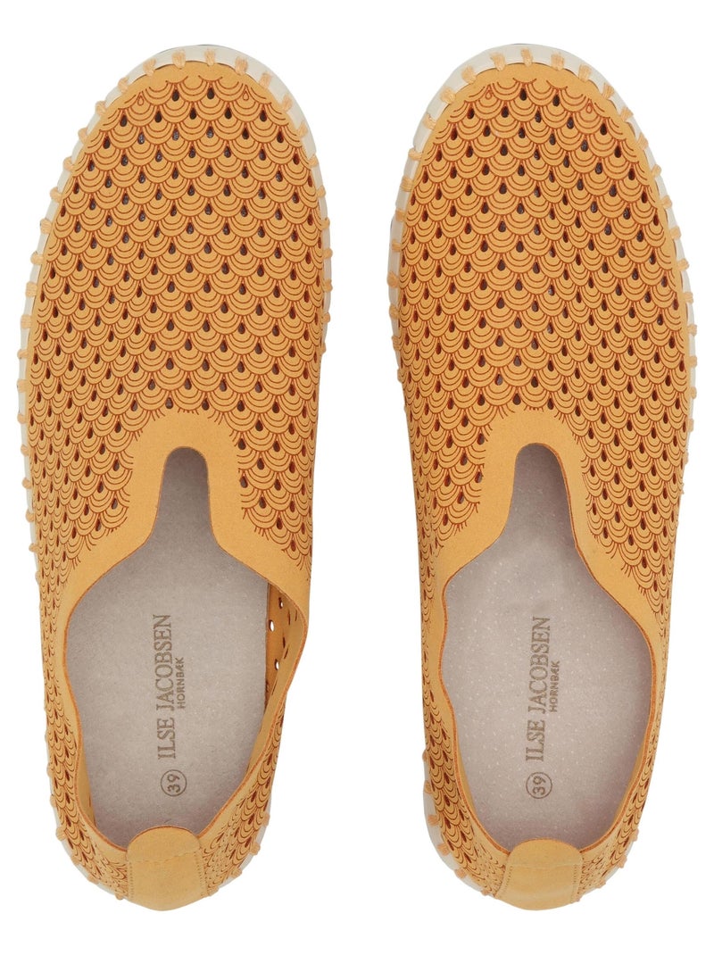 Tennis Cuir Ilse Jacobsen Tulip3275 Jaune - Kiabi