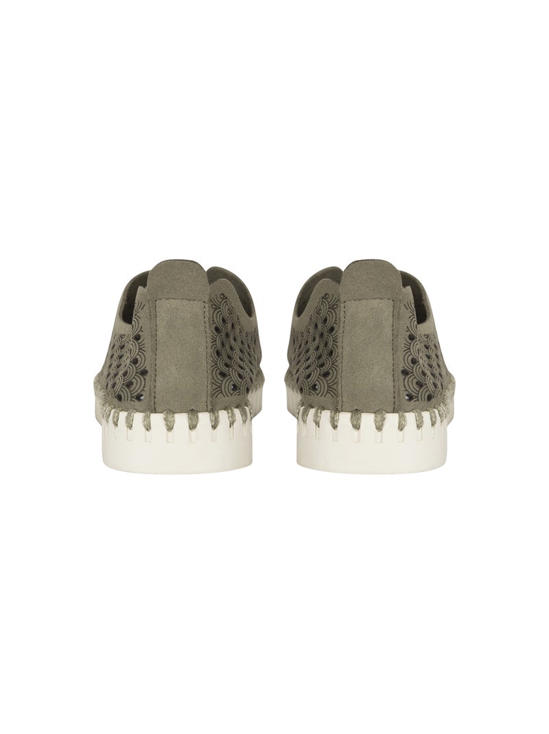Tennis Cuir Ilse Jacobsen Tulip3275 Vert - Kiabi