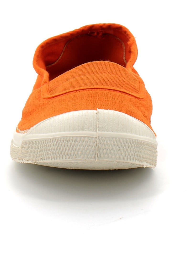 Tennis en Toile Bensimon Orange - Kiabi