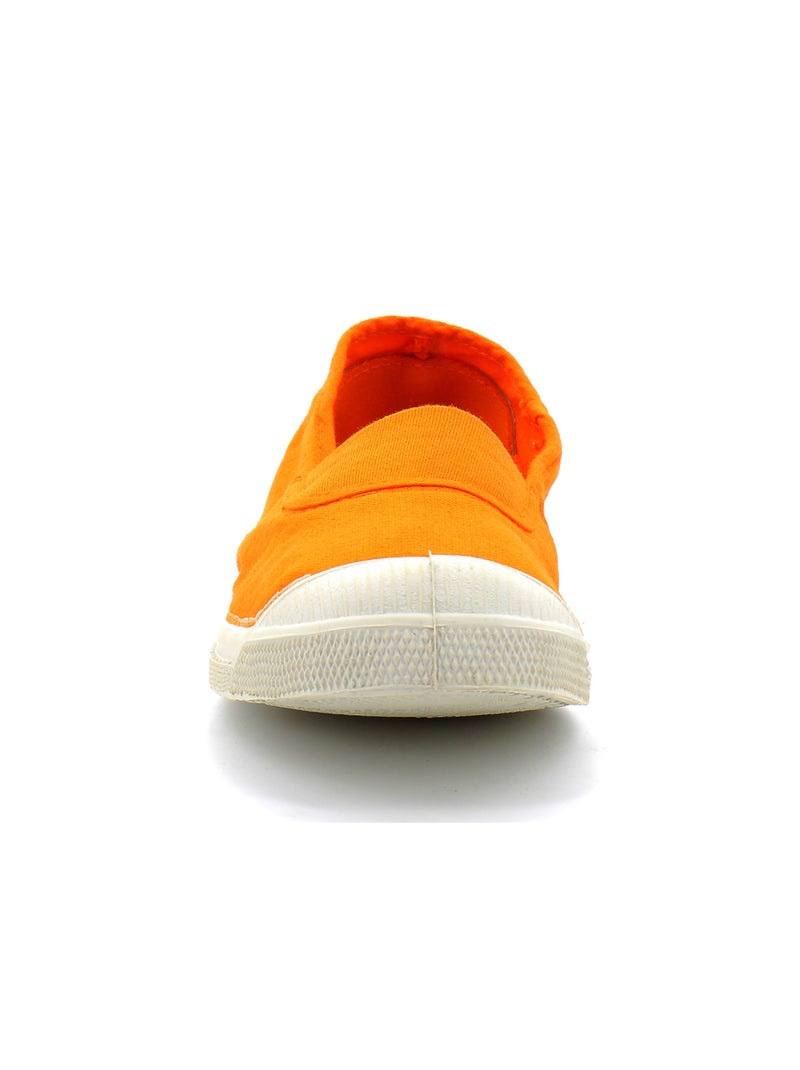 Tennis en Toile Bensimon Orange - Kiabi