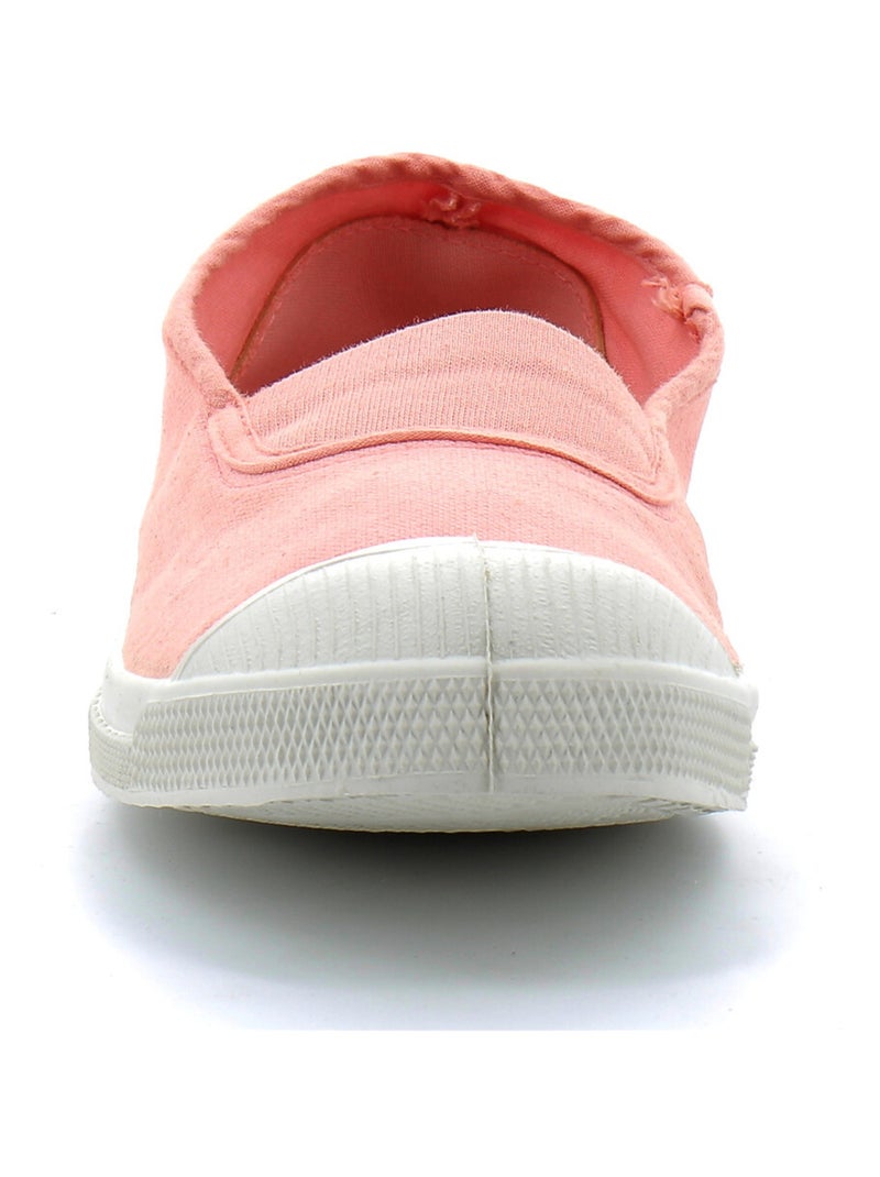 Tennis en Toile Bensimon Rose - Kiabi