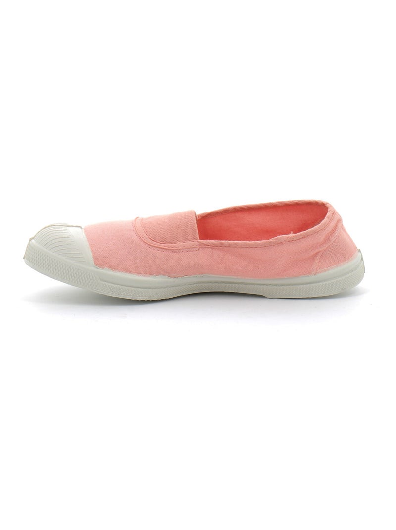 Tennis en Toile Bensimon Rose - Kiabi