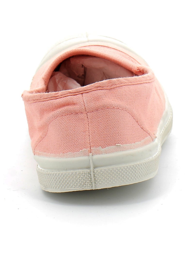 Tennis en Toile Bensimon Rose - Kiabi