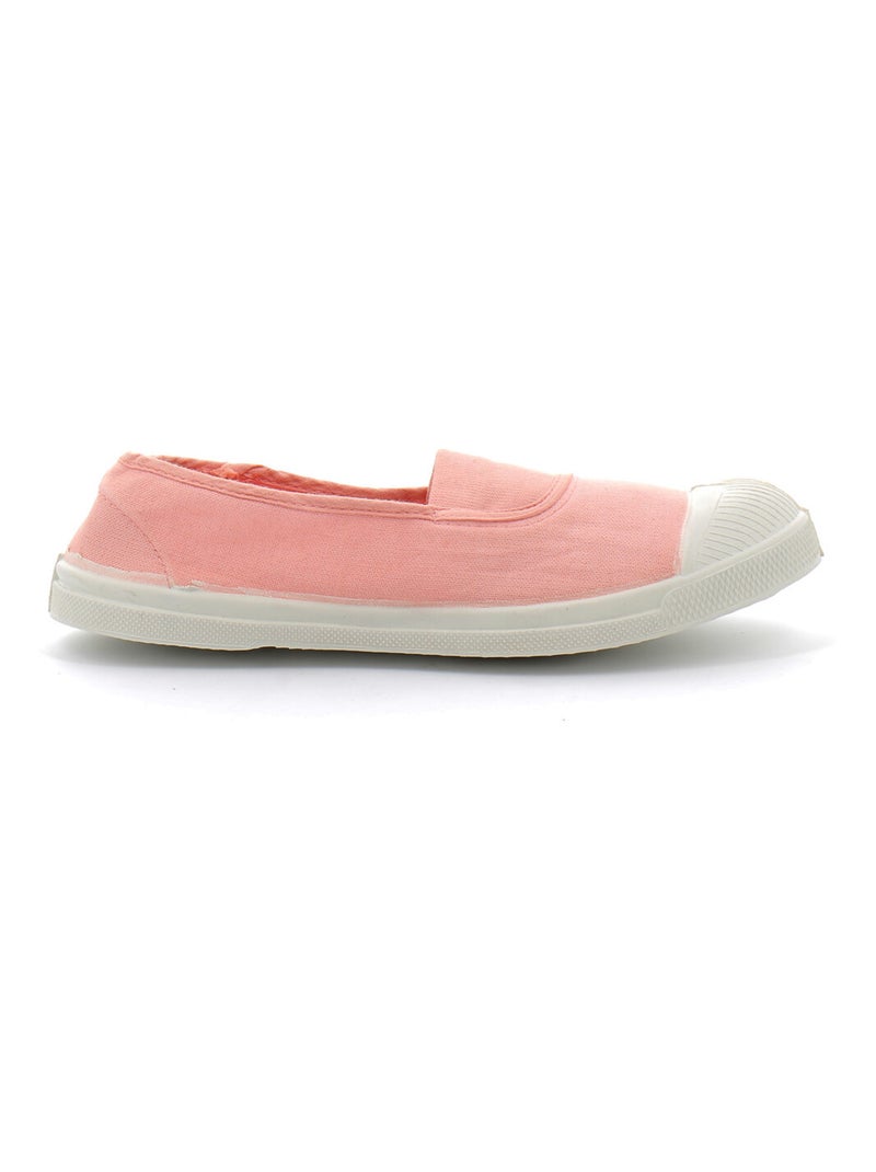 Tennis en Toile Bensimon Rose - Kiabi