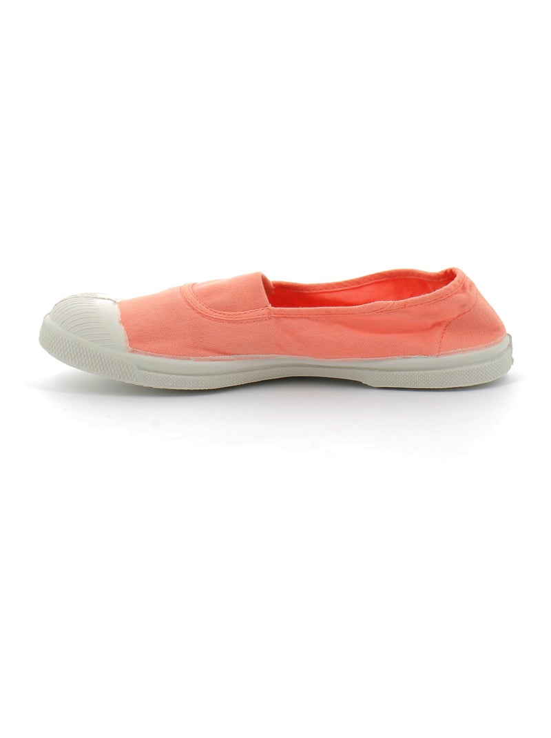 Tennis en Toile Bensimon Rose - Kiabi