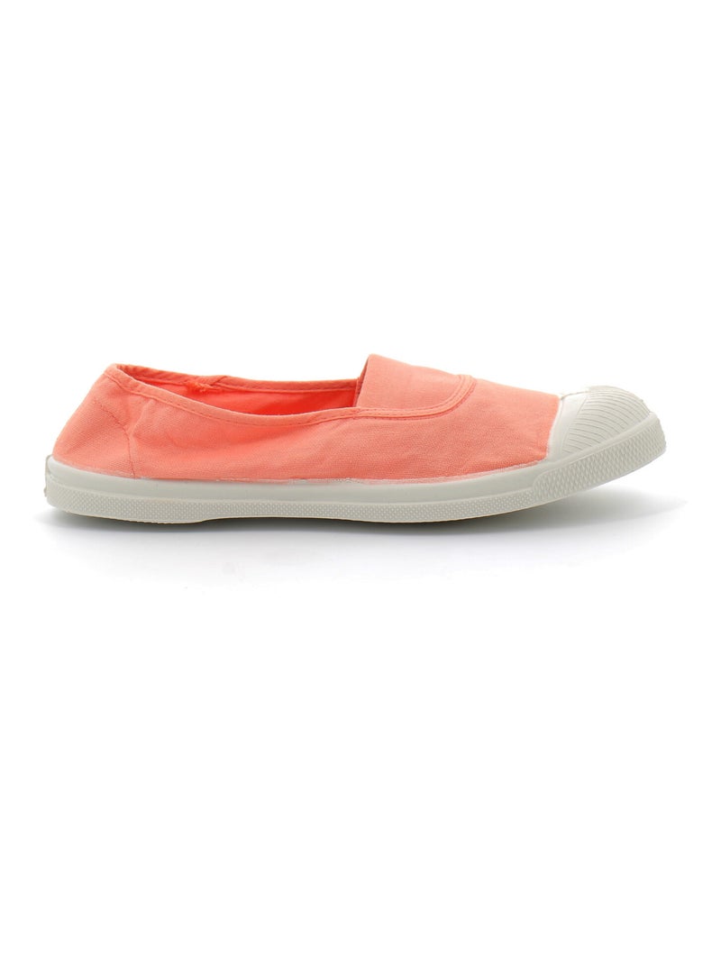 Tennis en Toile Bensimon Rose - Kiabi
